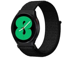 Bracelet Sport Loop en nylon By Qubix – Zwart – Compatible avec Xiaomi Redmi Watch 5 Active et Redmi Watch 5 Lite