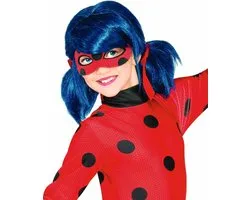 Rubies - Miraculous Ladybug Pruik - Maat One Size
