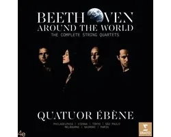 Beethoven Around The World (7 Klassieke Muziek CD) Quatuor Ebene