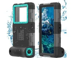 Étui de téléphone étanche Housse de plongée universelle pour smartphone - Nager Snorkeling sous l'eau - iPhone 14 Pro Max 13 11 Samsung S23 Ultra S22 S9 Huawei Google OnePlus Xiaomi Motorola