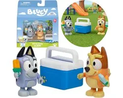 Ensemble de figurines Bluey Bingo Ice Cream, figurines pour enfants, éléments mobiles 3+