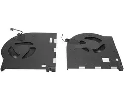 Krachtige Koelventilator voor Laptop CPU en GPU, Geschikt voor Alienware M17 R3/R4, 4 Pin Koeling, Betrouwbare Prestaties en Duurzaamheid