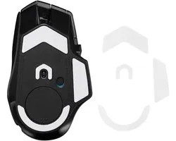 kwmobile muis voeten sticker geschikt voor Logitech G502 X Plus - Computermuis glijder - Stickers in wit