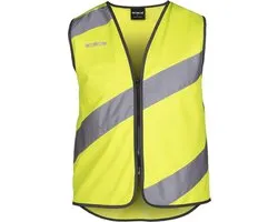 Veiligheidsvestje - Fluojas Fietsen lopen - WOWOW Roadie Medium