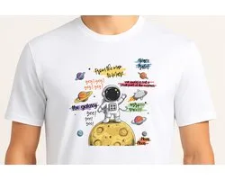 Cosmic Adventure - T-shirt - Cute - Sarcastic - GoodVibes - Funny - Gift - Cadeau - Sarcastisch - schattig - lief - feelgood - Alien - GalaxyVibes - Astronaut - UFO - Kosmisch