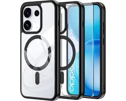 Tieeyivv Magnetic Case for Oppo Reno 16 Pro Case for Magsafe with 1 Piece Protective Film, PC Acrylic Back Protective - ShopVlot
