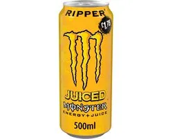 Monster Energy Juiced Ripper (12 x 0,5 Liter blik UK)