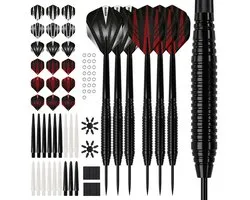 Kit d'accessoires KOTO Steeltip Black 90 Pieces - 2 jeux complets de fléchettes KOTO avec accessoires