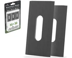 Lames de tondeuse robot universelles Endurance To the South® compatibles avec Gardena, Husqvarna, McCulloch, Yard Force, Segway, Garden Feelings, Cramer, ECOVACS, Ferrex et Florabest - Revêtement noir - 30 pièces