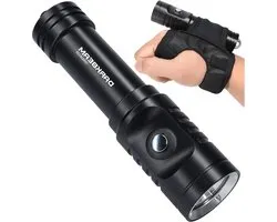 Rechargeable Diving Flashlight - Super Bright LED Flashlights for Underwater Camping - High Lumen Water Resistant Torch