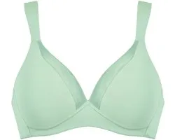Naturana - Soft bh met glansband - 5119 - Aquamenta - 75A