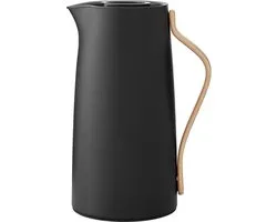 Stelton Emma thermoskan, mat zwart, 1,2 liter