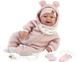 Llorens soft body Babypop Tala Sonrisas zonder geluid 44 cm