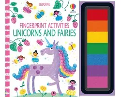 Fingerprint Activities- Fingerprint Activities Unicorns and Fairies
