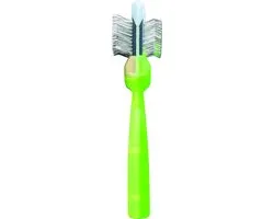 Activet Duo Groen/Goud Silcoater & Grabber Enkel | Pluk & Ontwol borstel