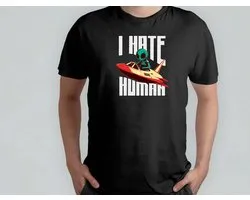 I Hate Human - T Shirt - AlienVibes - WeAreNotAlone - OutOfThisWorld - UFOsightings - AlienVibes - Buitenaards - UFOwaarnemingen