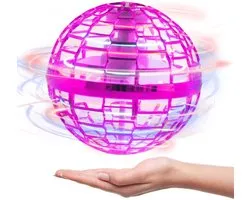 Fly-nova Pro Vliegende Spinner - LED - Roze