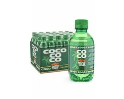 Coco Rico Coconut Soft Drink – Natuurlijk Kokosdrank – 24 x 355 ml – Voordeelverpakking