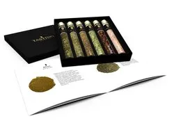 Kruiden & Specerijen Proeverij 6 tubes in Luxe Cadeau Box, Set 2