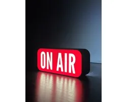 ON AIR Desk Sign | Studio & Streaming Decor