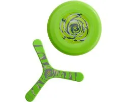 HABA Outdoor-Spielzeug Frisbee & Boomerang Bundle