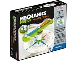 GEOMAG MECHANICS, MOTION 35 stuks, magnetische constructie, educatieve spelletjes, speelgoed voor kinderen van 7 jaar, GMT00