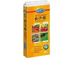 Viano 6 + 7 + 8 Engrais universel BIO avec sac de bactéries 20kg