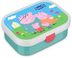 Mepal Lunchbox Campus - 750 ml - Lunch box compartimentée pour enfant - Convient pour 4 sandwichs - Peppa Pig