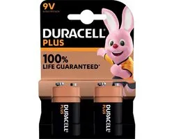 Doos 10x2 Duracel plus power MN1604 9v Blok