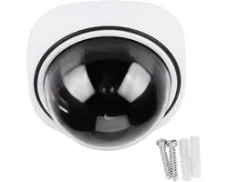 Dummy beveiligingscamera, gesimuleerde bewakingsbeveiliging CCTV-kogelcamera Draadloze Home Security Dome Gesimuleerde camera Videodummy Indoor Outdoor-bewakingscamera