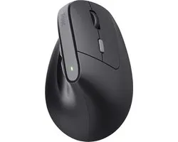 Trust Bayo II - Ergonomische Muis - Verticaal - Draadloos - Zwart