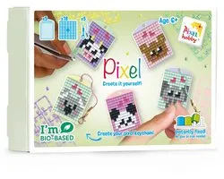 Pixelhobby XL Médaillons Boîte thématique Animaux sauvages Kawaii
