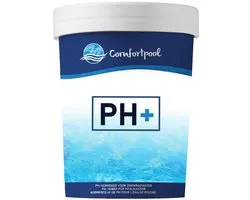 poudre pH plus | 1 kg | Augmente la valeur du pH | Pour une eau de piscine claire | Comfortpool