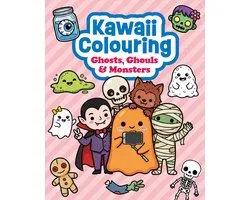 Kawaii Colouring- Kawaii Colouring: Ghosts, Ghouls & Monsters