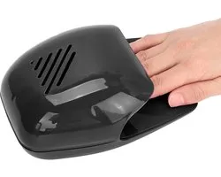 Nagel Droger Ventilator Nagel Machine Professionele Huishoudelijke Nagel Ventilator Droger Draagbare Nagellak Gel Droger Blower Manicure Toolroze Nagel Droger Voor Normale (Zwart)