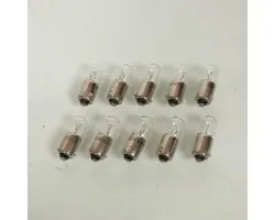 Ampoule Lampe - Standaard Lampje - Positieverlichting Auto - 12 Volt 5 Watt - Doos 10 Stuks - Wit