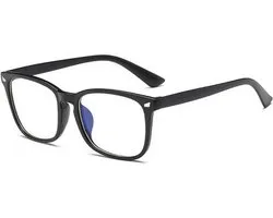 Lunettes d'ordinateur contre le rayonnement Rayons bleus Lunettes d'ordinateur design rétro noir Unisexe / HaverCo