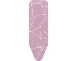 Brabantia Strijkplankhoes B - 124 x 38 cm - Complete Set - Lilac Waves