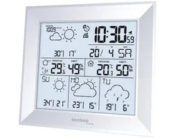 Technoline Weerstation WD 2000 Met thermometer en hygrometer Met 1 buitensensor tot 30 m Zilver