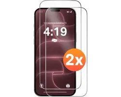 Screenprotector - Geschikt voor iPhone 17 Pro/18 Pro - 2 stuks - Tempered Glass - beschermglas - screen protector - Extra Sterk