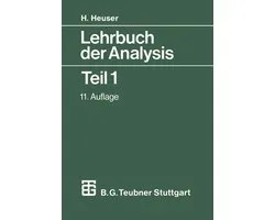 Mathematische Leitfäden- Lehrbuch der Analysis