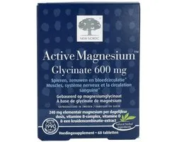 New Nordic Active Magnesium Glycinate (60 tabletten)