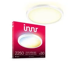 Innr Smart Plafondlamp - 30cm - Zigbee - geschikt voor Philips Hue - LED plafonniere warmwit tot koelwit licht - slimme lamp - dimbaar - 2250 Lumen
