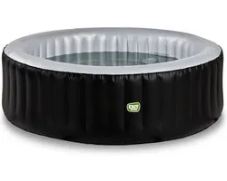 EXIT Silver Classic Opblaasbare Spa - 4 Persoons - Jacuzzi voor Buiten - Hottub met Jets - Zwart