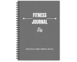 Fitness Journal – Workout Logboek – Trainingsschema – Progressie Tracker – 96 Trainingen – Ongedateerd – Fitness Planner