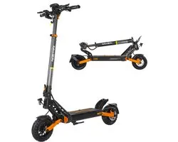KuKirin G2 Pro Elektrische step-actieradius 65 km-500W borstelloze motor-48V 15,6Ah grote accu-9 inch tubeless banden-voor en achter vering-dubbel schijfremsysteem-opvouwbaar ontwerp-3 snelheidsmodi-antidiefstal slot ontwerp