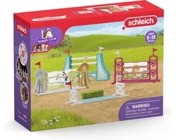 schleich HORSE CLUB Accessoires chevaux pour la course d'obstacles - 42612