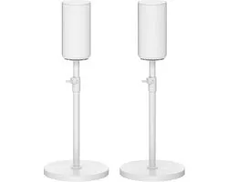 Luidsprekerstandaarden set voor Sony HT-A9 vloerluidsprekerstand – Zware surroundgeluidluidsprekerstandaarden voor Sony HT-A9 standaarden met kabelbeheer