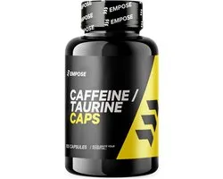 Empose Nutrition Cafeïne / Taurine Caps - Pre-Workout - 100 capsules