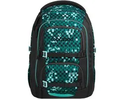 coocazoo schoolrugzak Porter Backpack Pixel Blox zwart